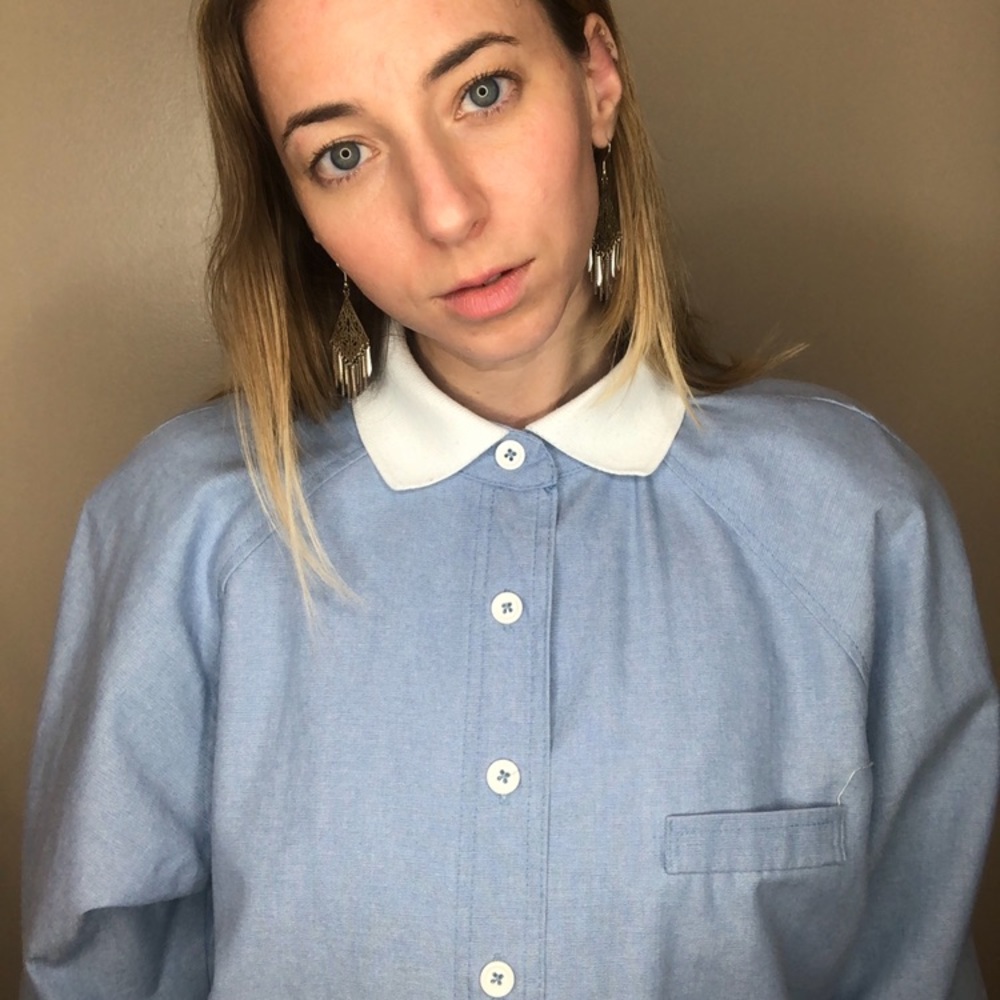 90s VINTAGE “DRESS SHIRT” JACKET